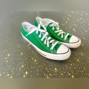 Low Top Converse Green